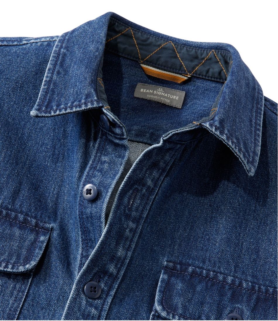 Men's Signature Denim Workshirt | L.L.Bean for sale