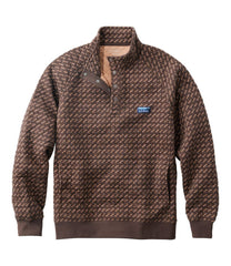 Men's Bean's Quilted Sweatshirt, Mockneck, Print | L.L.Bean on sale