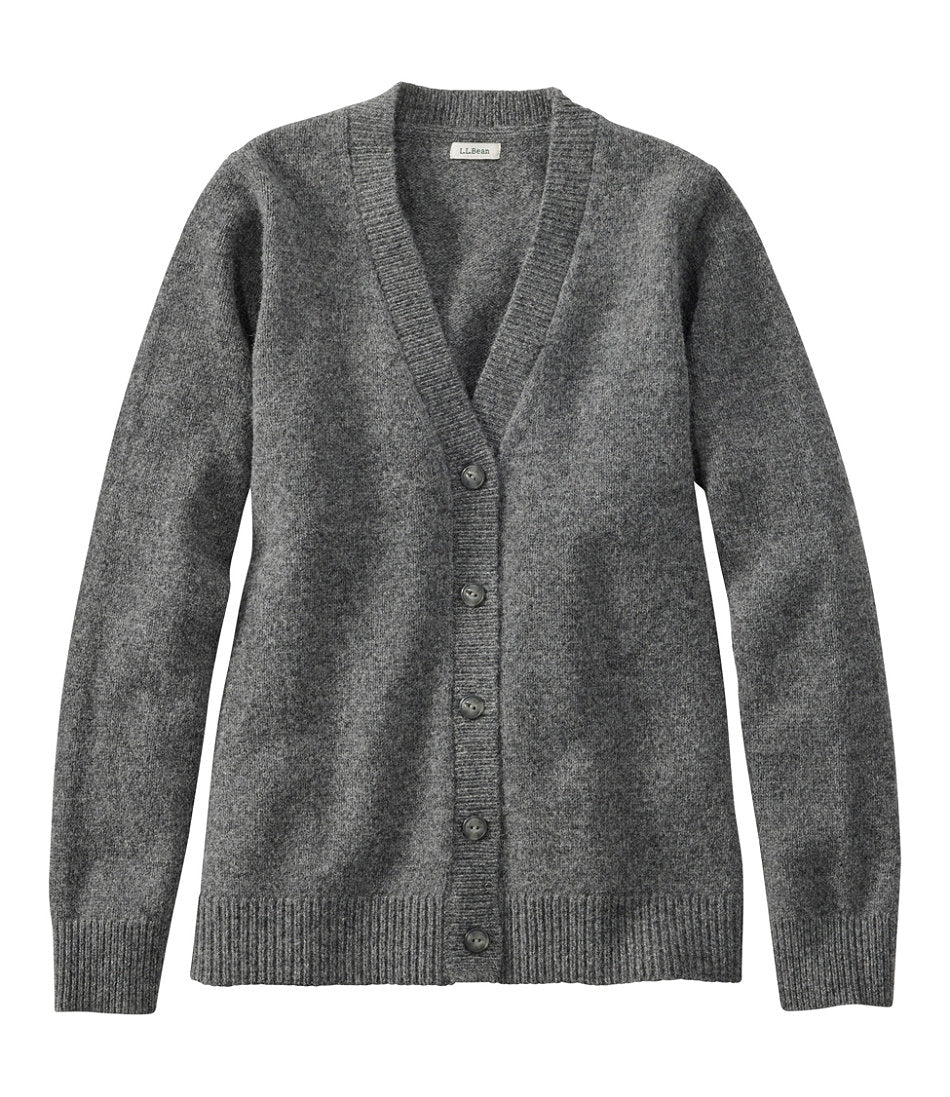 Women's Bean's Classic Ragg Wool Sweater, Button-Front Cardigan | L.L.Bean discount