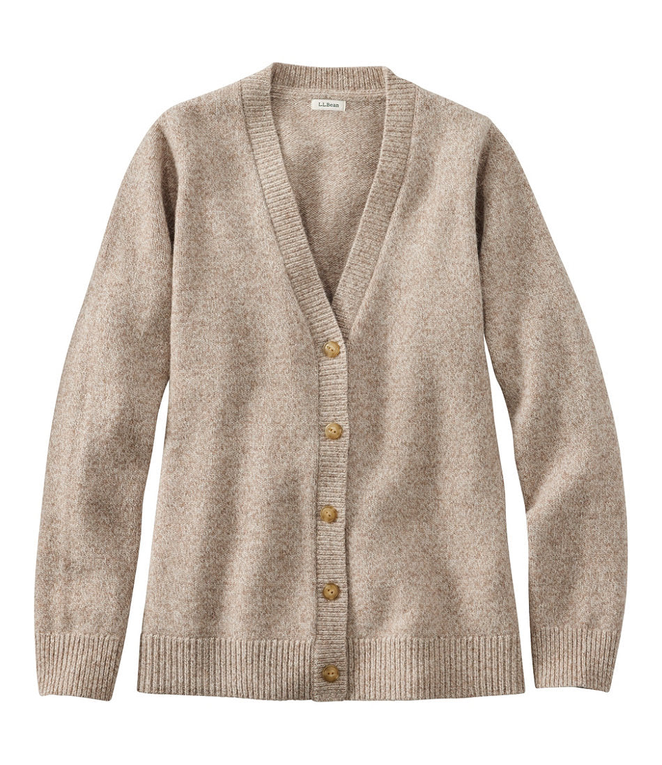 Women's Bean's Classic Ragg Wool Sweater, Button-Front Cardigan | L.L.Bean discount