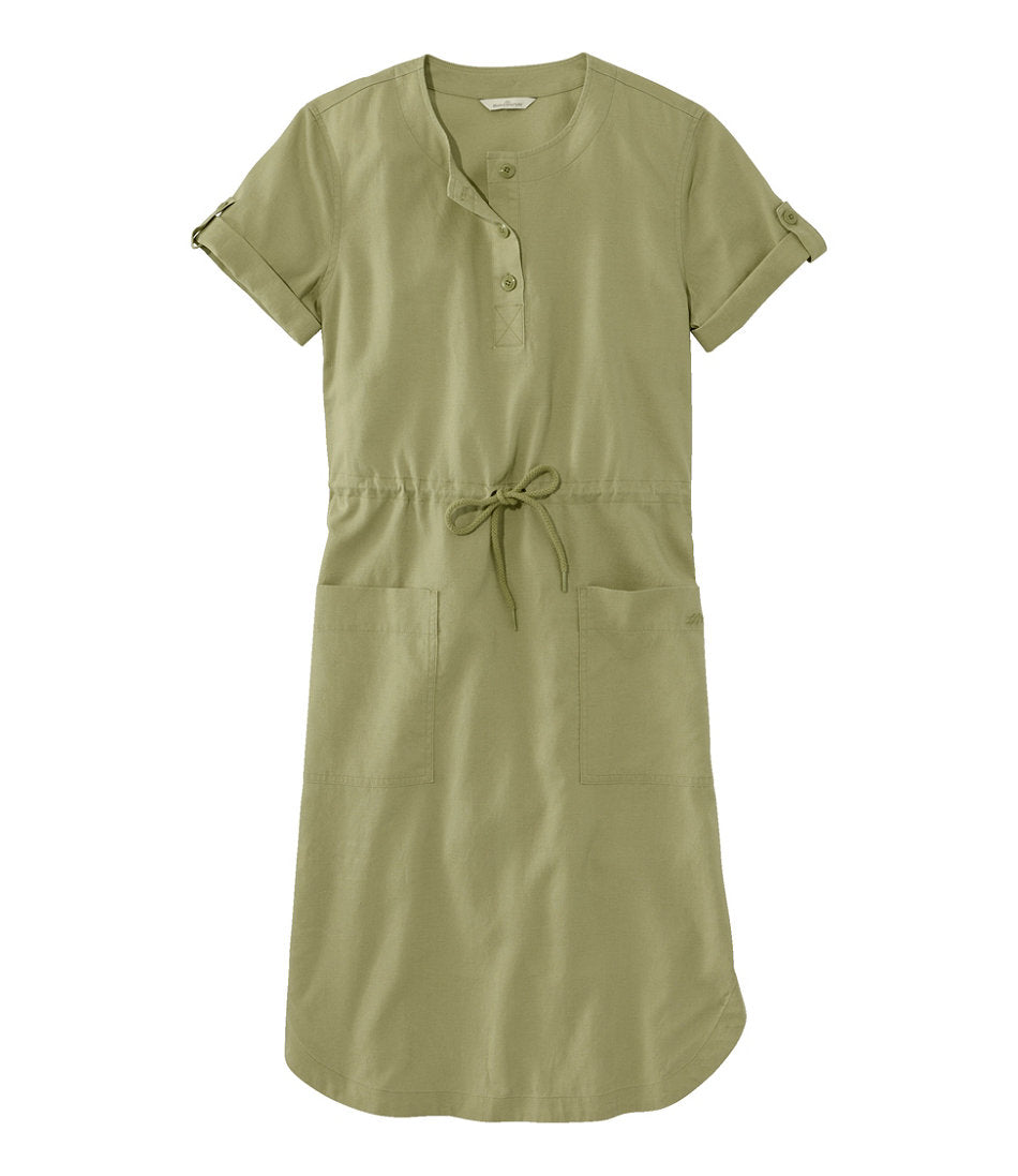 Women's Signature Tencel Linen Blend Woven Dress | L.L.Bean outlet