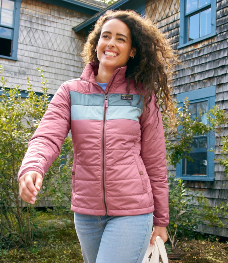 Women's Mountain Classic Puffer Jacket, Colorblock | L.L.Bean for sale