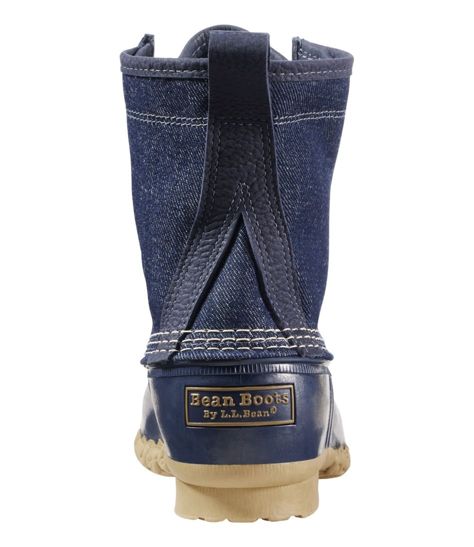 Women's Bean Boots, 8" Denim Insulated Flannel-Lined | L.L.Bean for sale