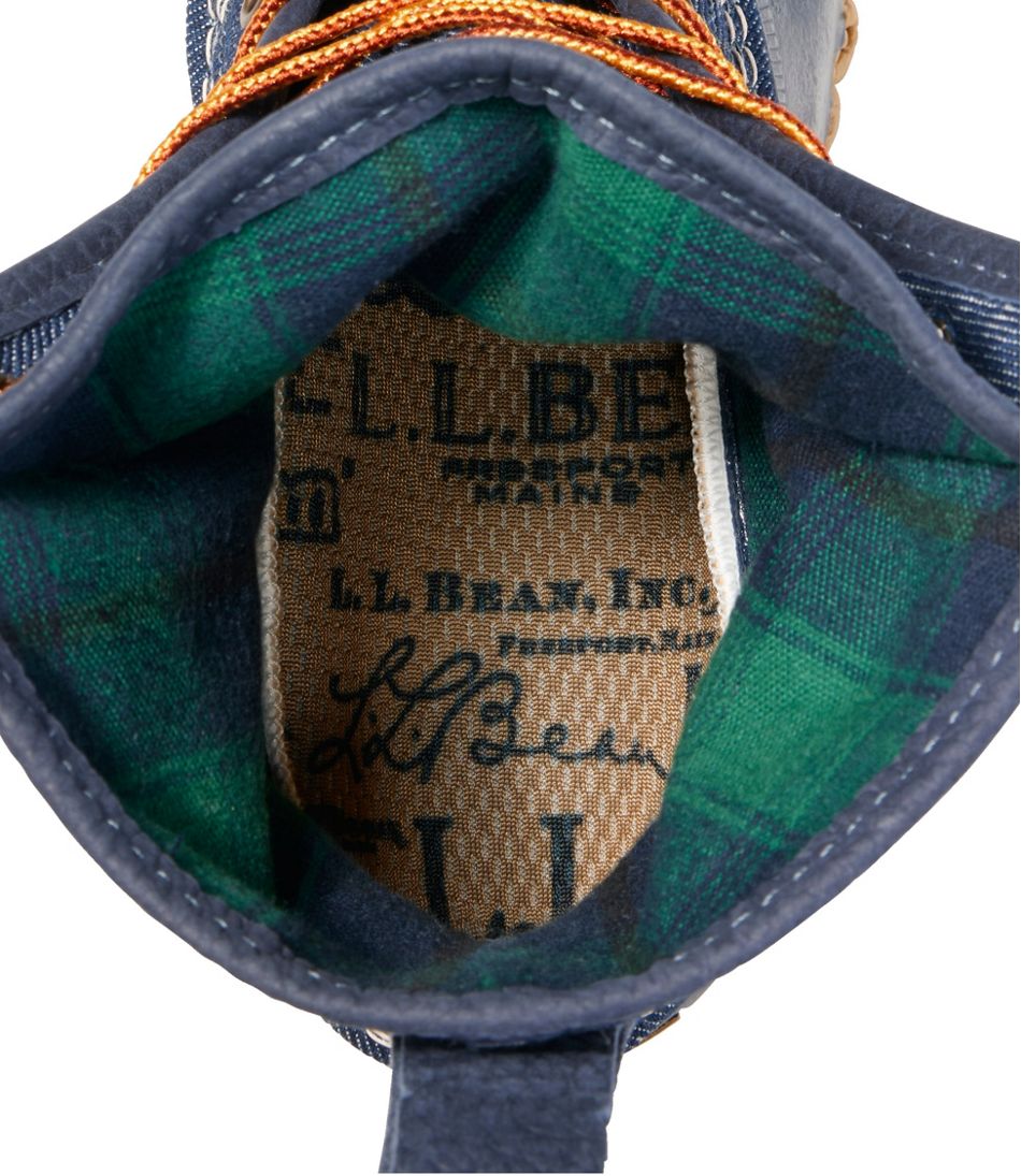 Women's Bean Boots, 8" Denim Insulated Flannel-Lined | L.L.Bean for sale