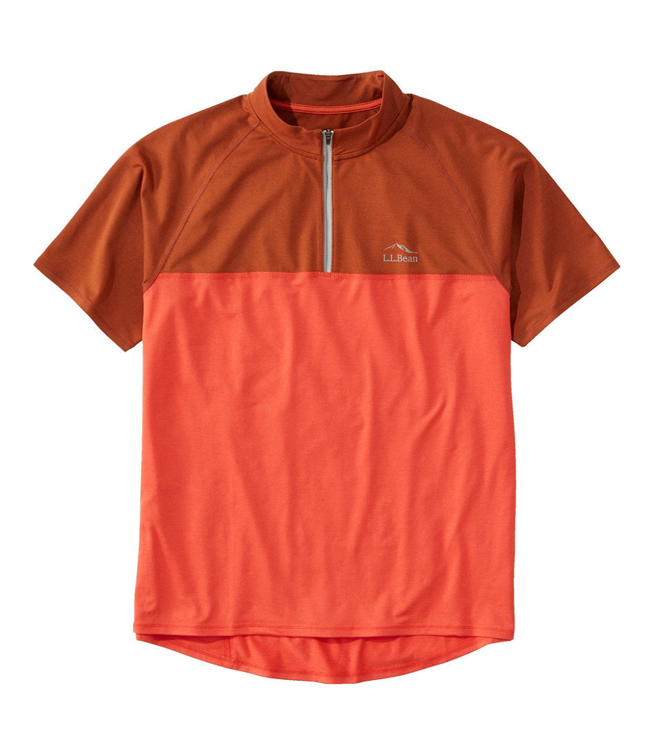 Men's Comfort Cycling Jersey, Short-Sleeve | L.L.Bean online