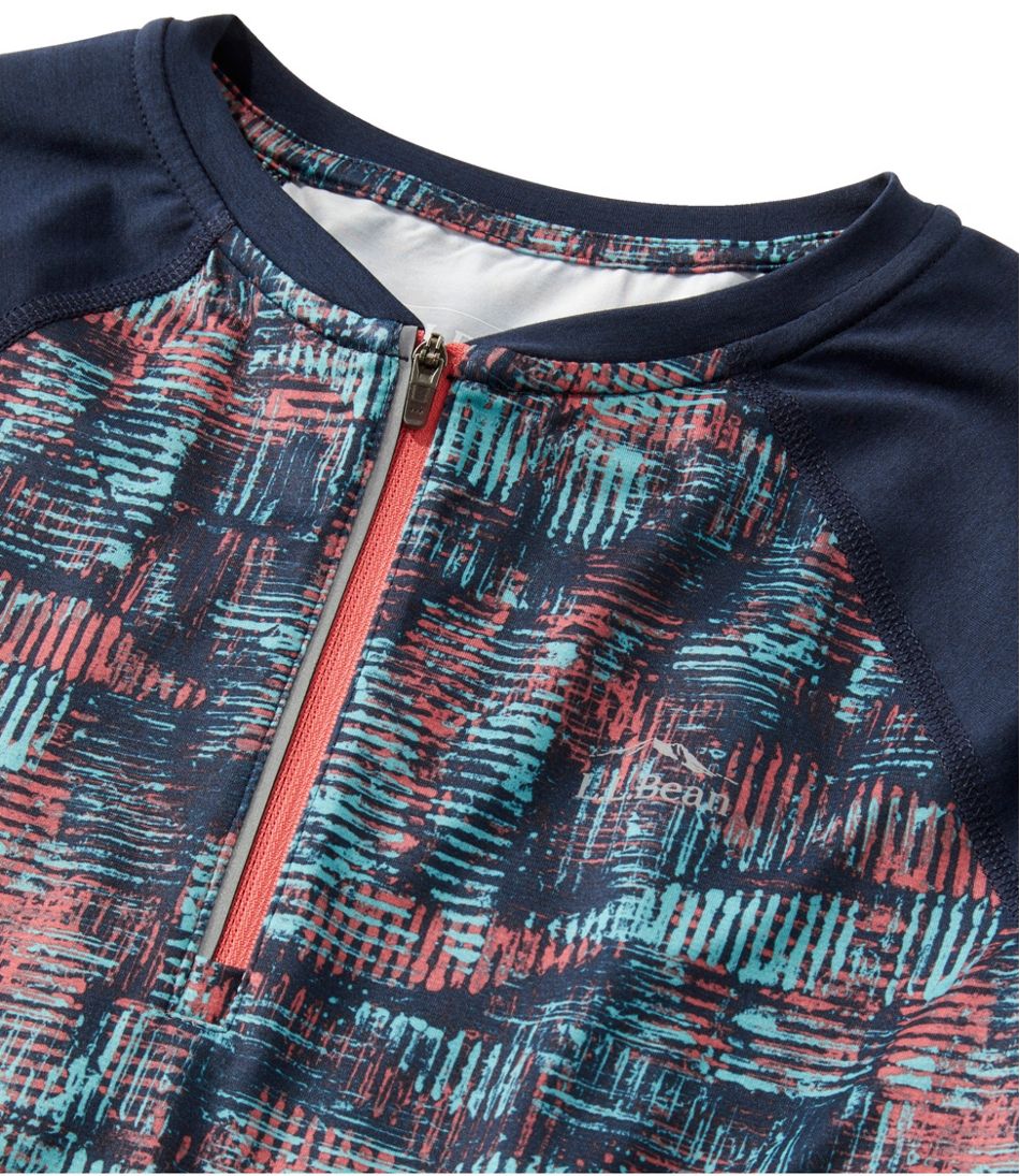 Women's Comfort Cycling Jersey, Long-Sleeve Print | L.L.Bean online