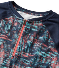 Women's Comfort Cycling Jersey, Long-Sleeve Print | L.L.Bean online