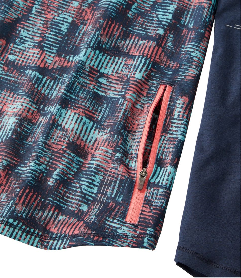 Women's Comfort Cycling Jersey, Long-Sleeve Print | L.L.Bean online