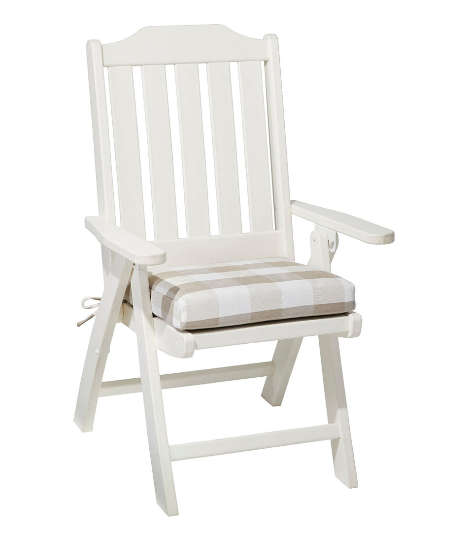 All-Weather Folding/Armless Chair Cushion, Buffalo Plaid | L.L.Bean near me