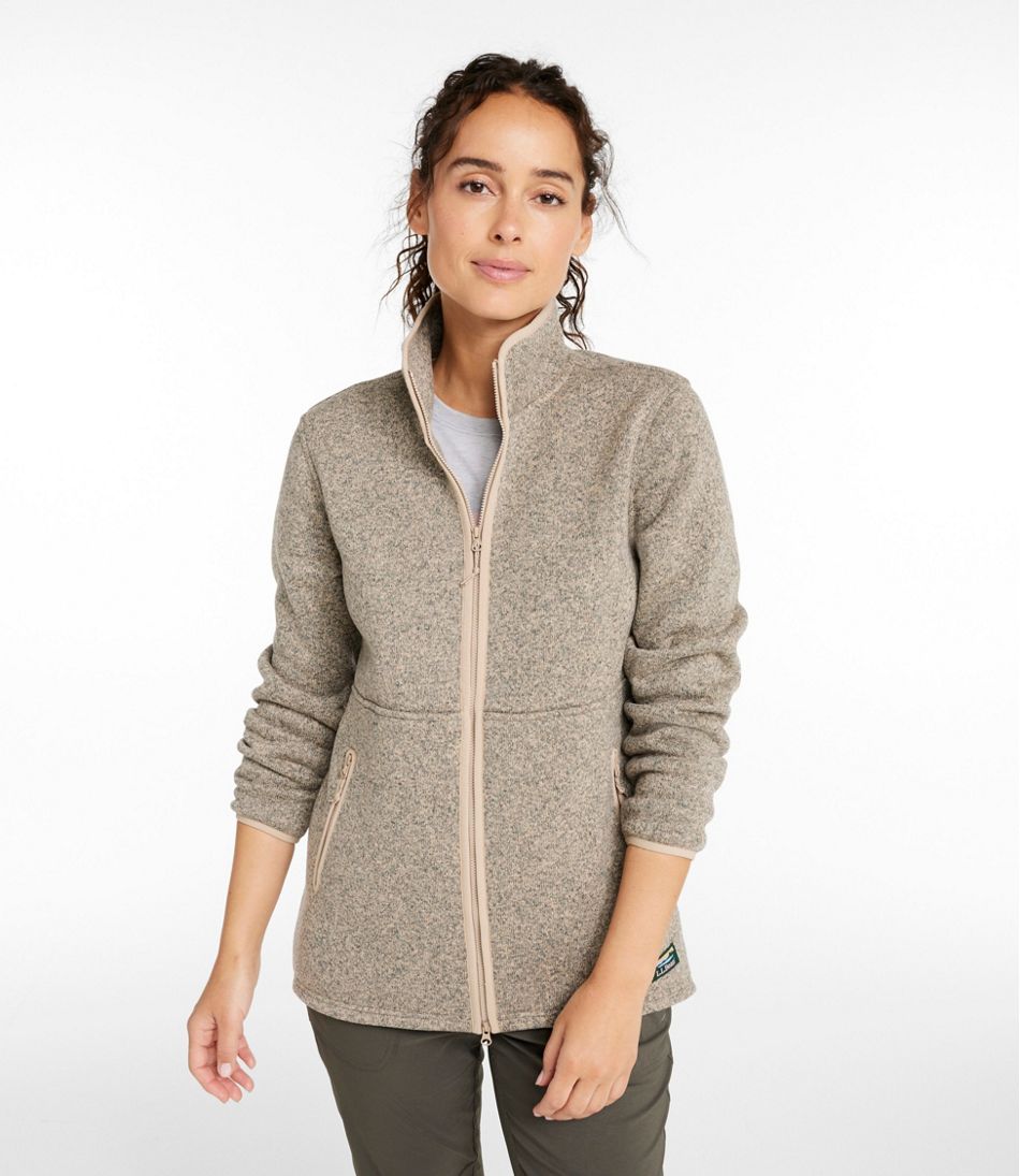 Women's Bean's Sweater Fleece Full-Zip Coat | L.L.Bean online