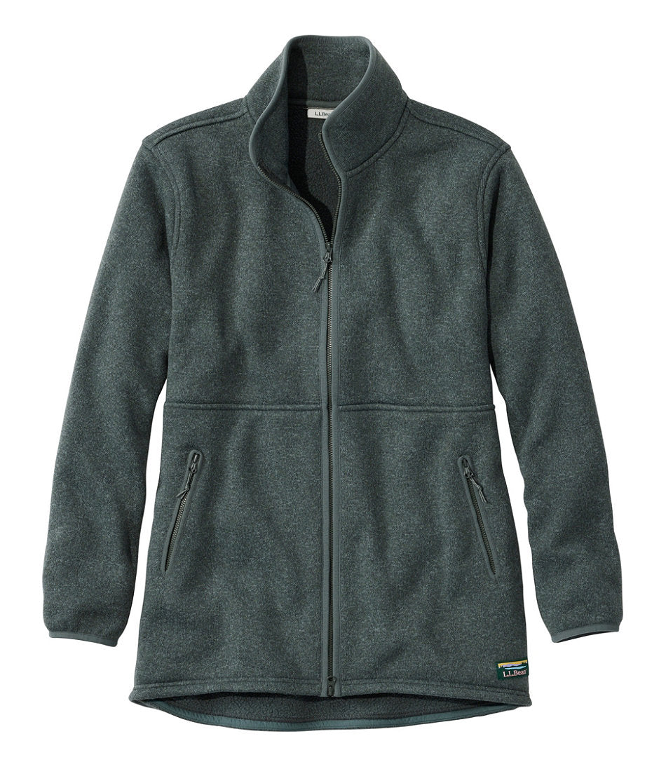 Women's Bean's Sweater Fleece Full-Zip Coat | L.L.Bean online