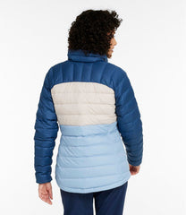 Women's Bean's Down Jacket, Colorblock | L.L.Bean for sale