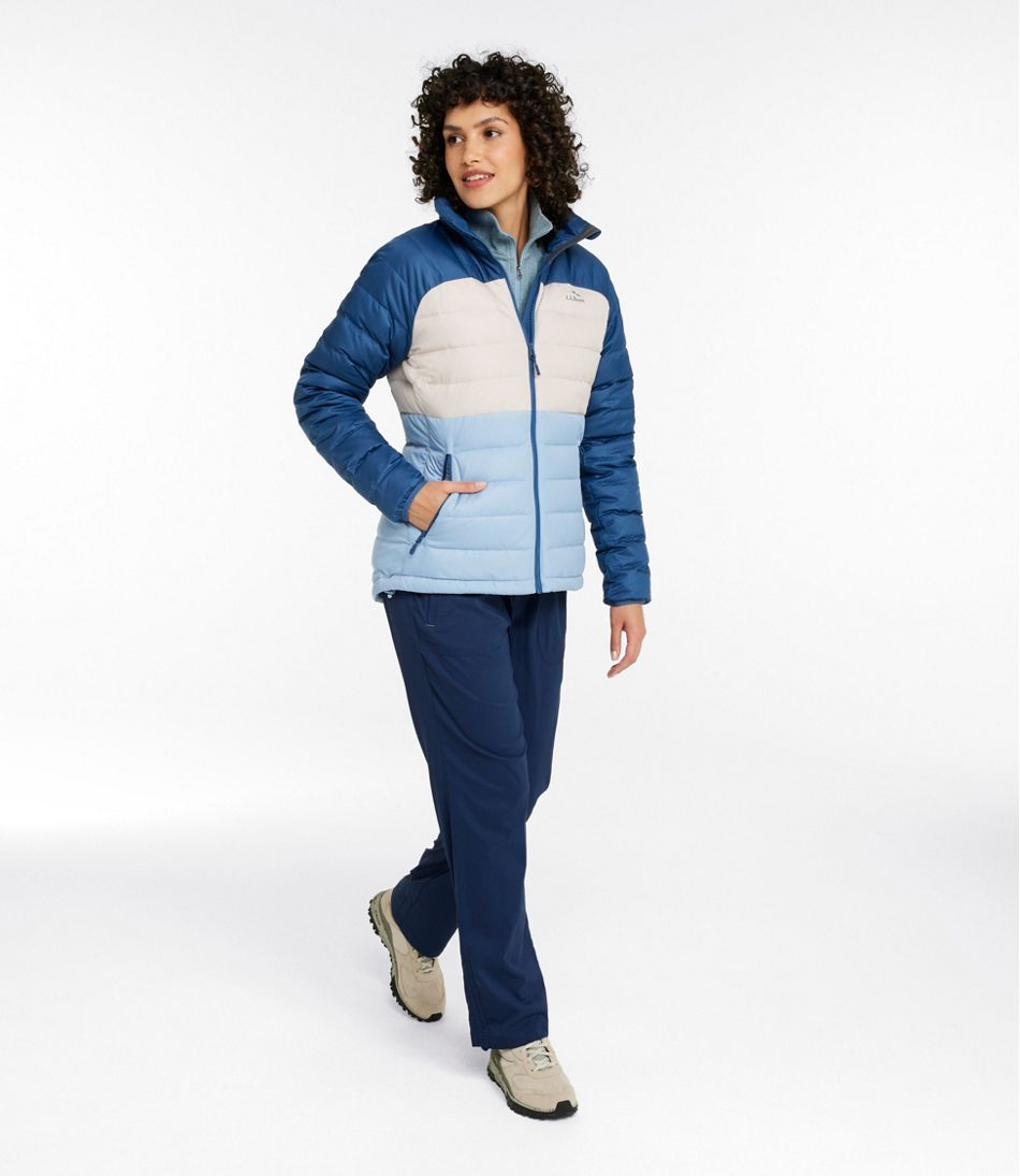 Women's Bean's Down Jacket, Colorblock | L.L.Bean for sale