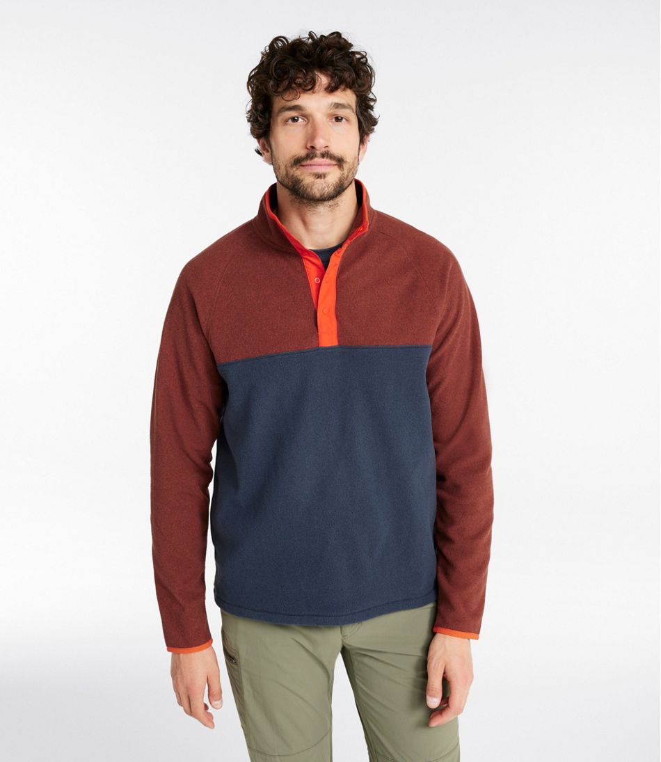 Men's All Season Access Fleece Pullover, Colorblock | L.L.Bean near me
