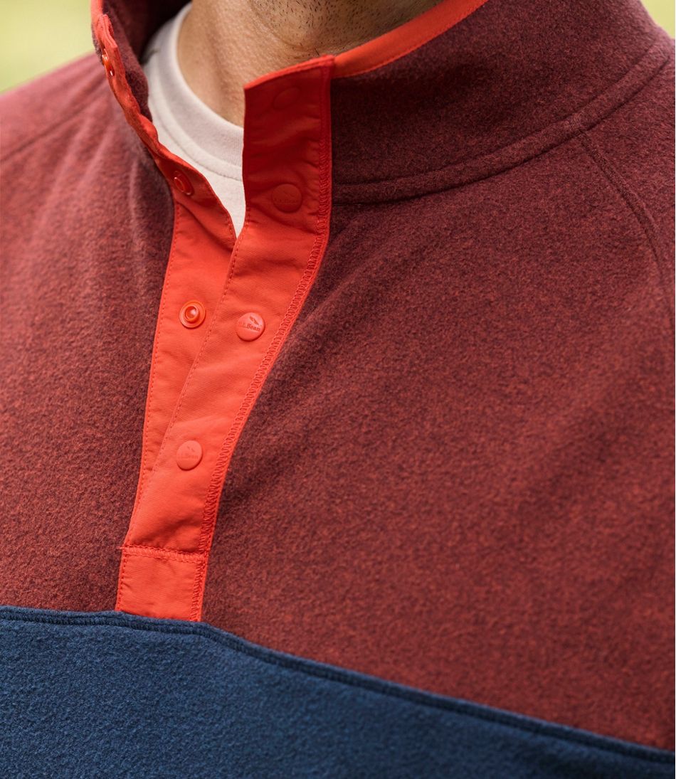 Men's All Season Access Fleece Pullover, Colorblock | L.L.Bean near me
