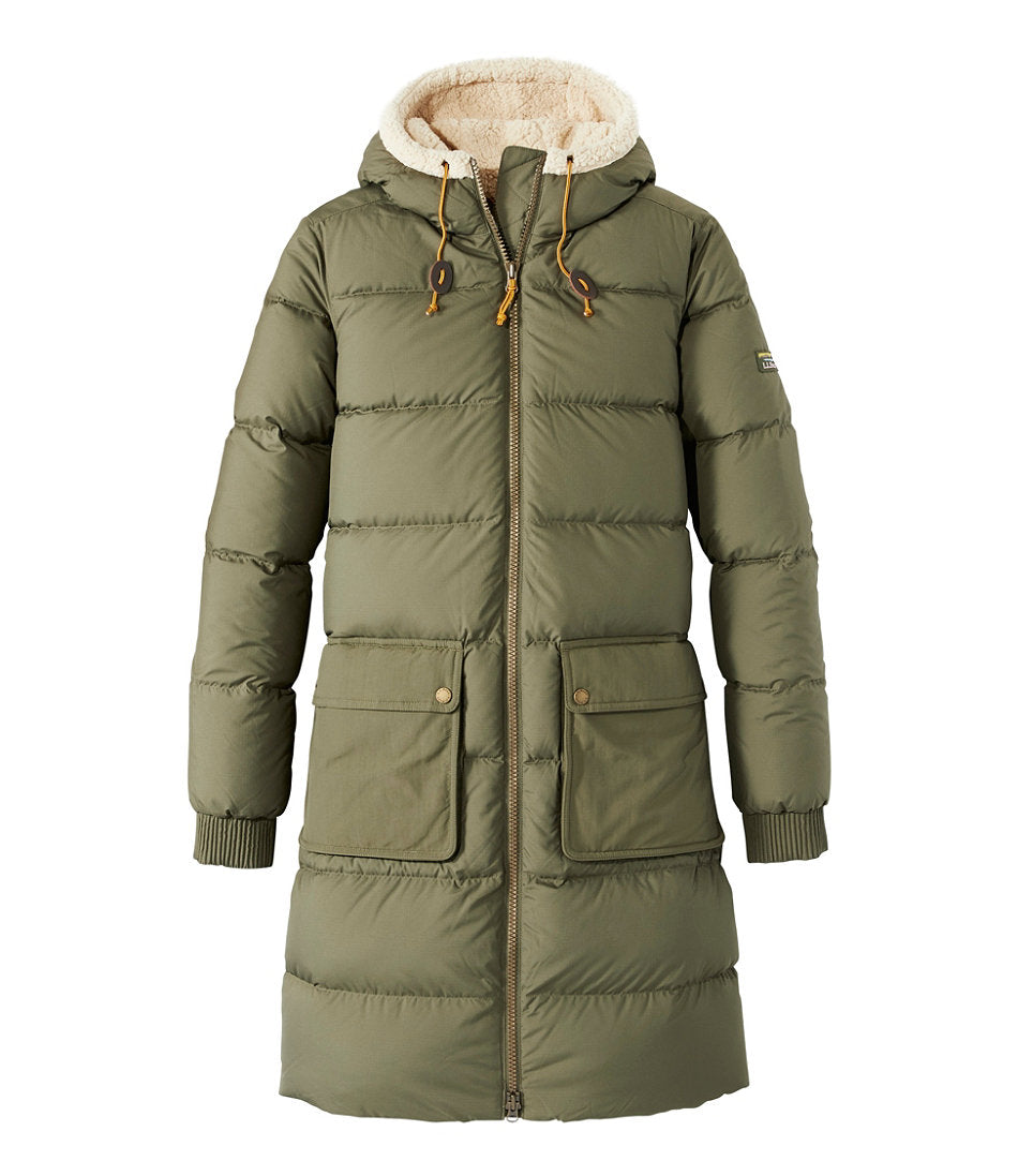 Women's Mountain Classic Down Coat, Sherpa-Lined | L.L.Bean on sale