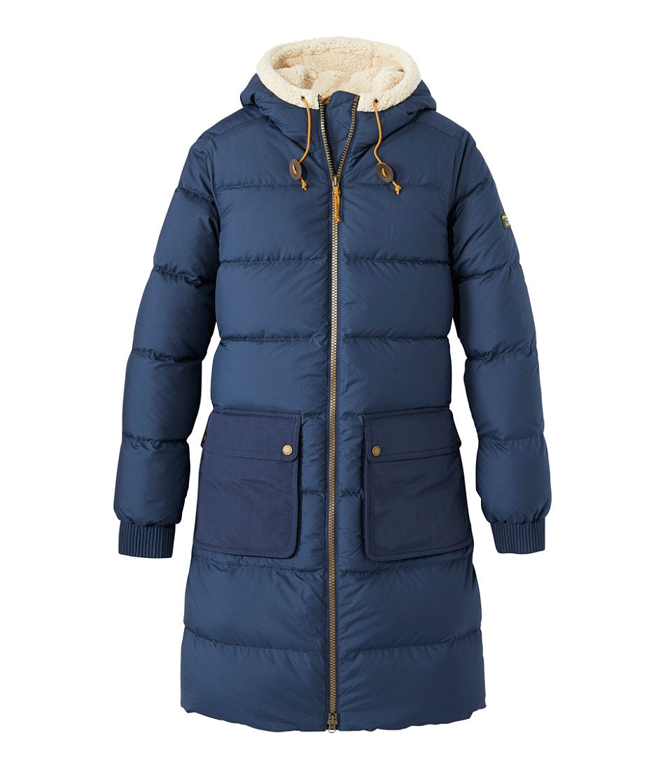 Women's Mountain Classic Down Coat, Sherpa-Lined | L.L.Bean on sale