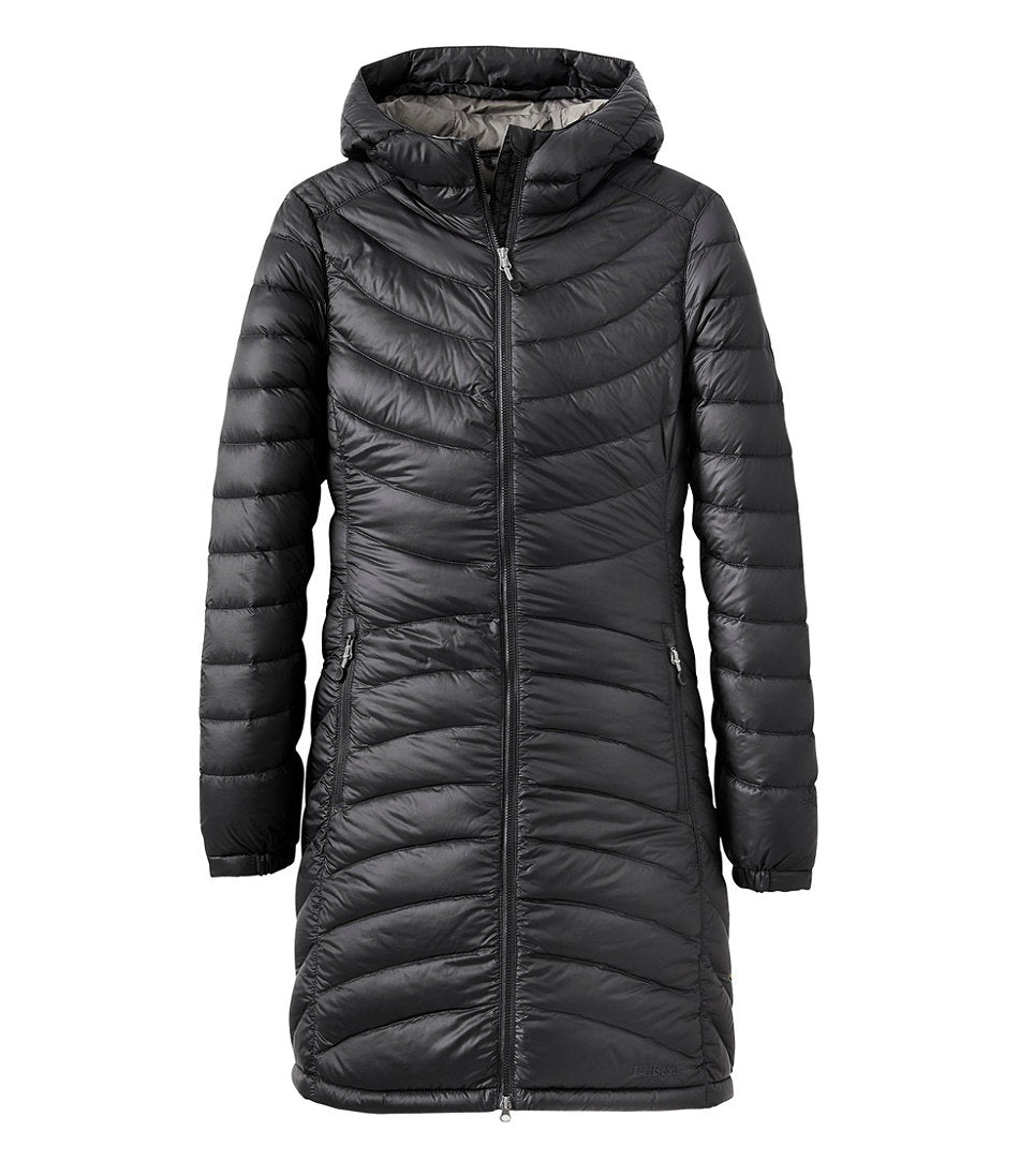 Women's Ultralight 850 Down Hooded Coat, Three-Quarter Length | L.L.Bean near me