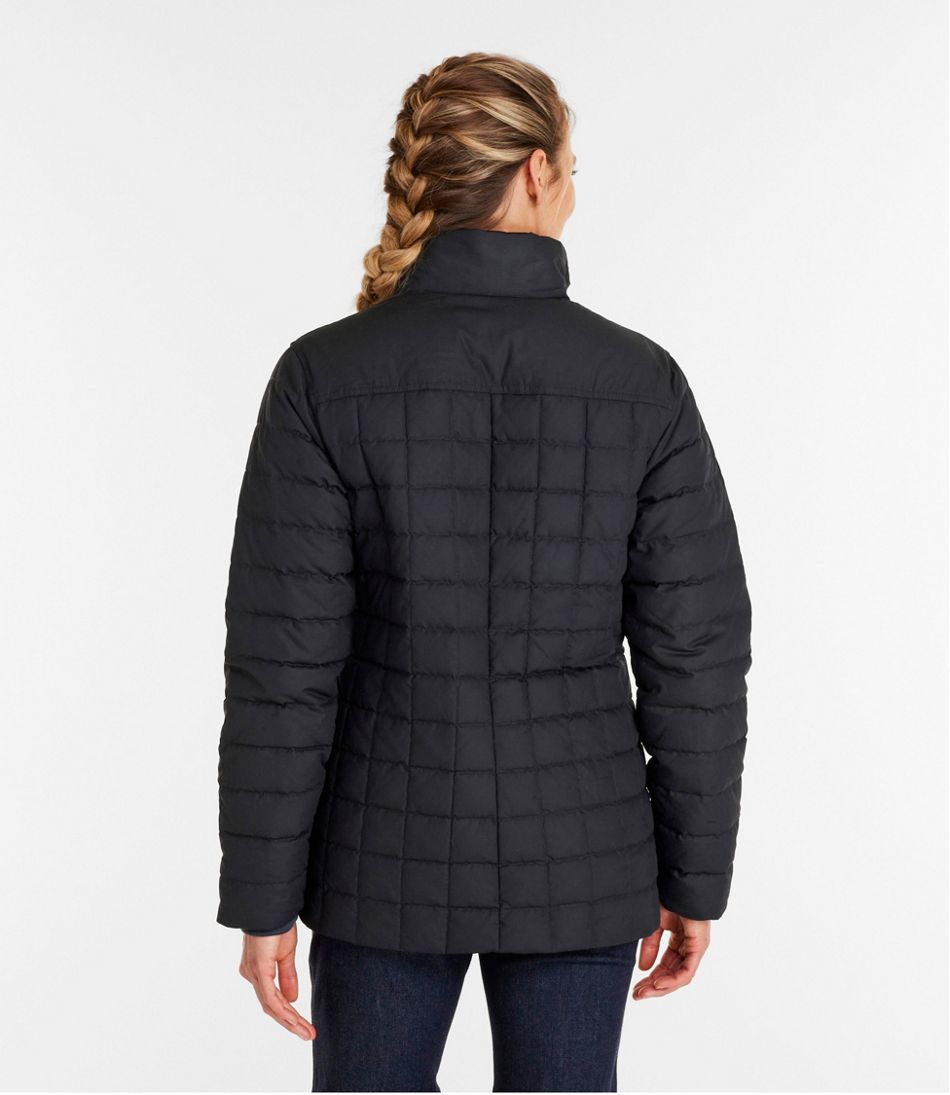 Women's L.L.Bean Upcountry Waxed Cotton Down Sweater | L.L.Bean discount