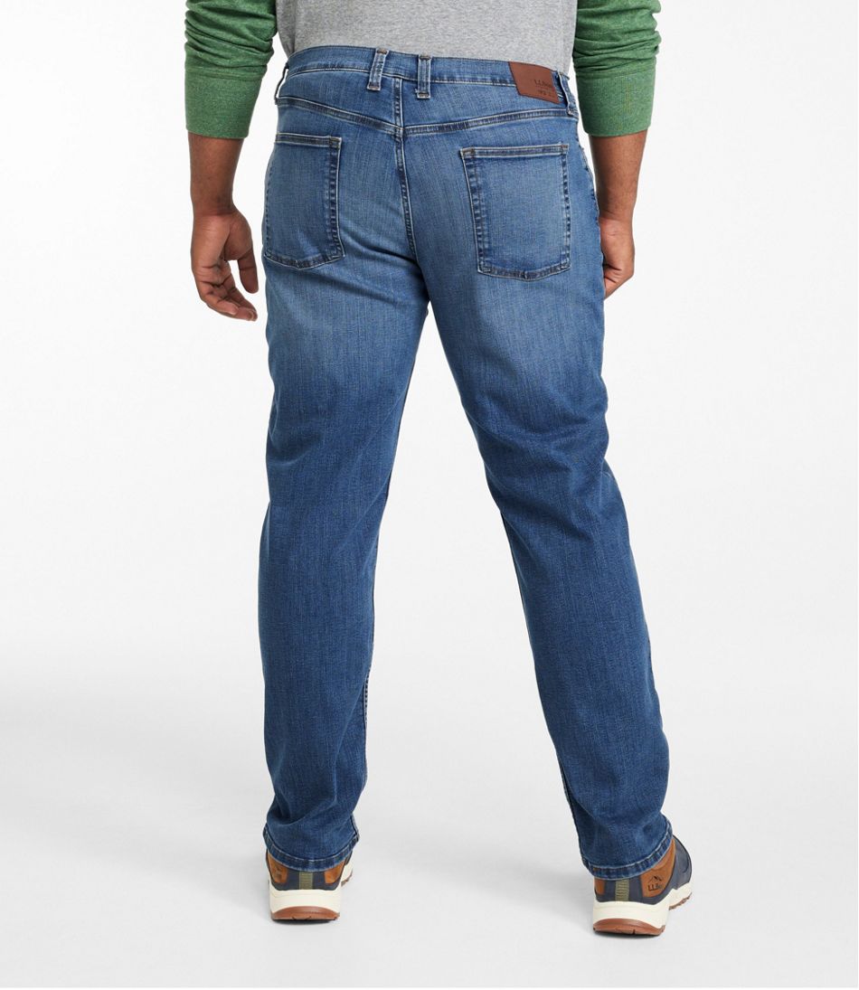 Men's BeanFlex® Jeans, Standard Athletic Fit, Straight Leg | L.L.Bean online