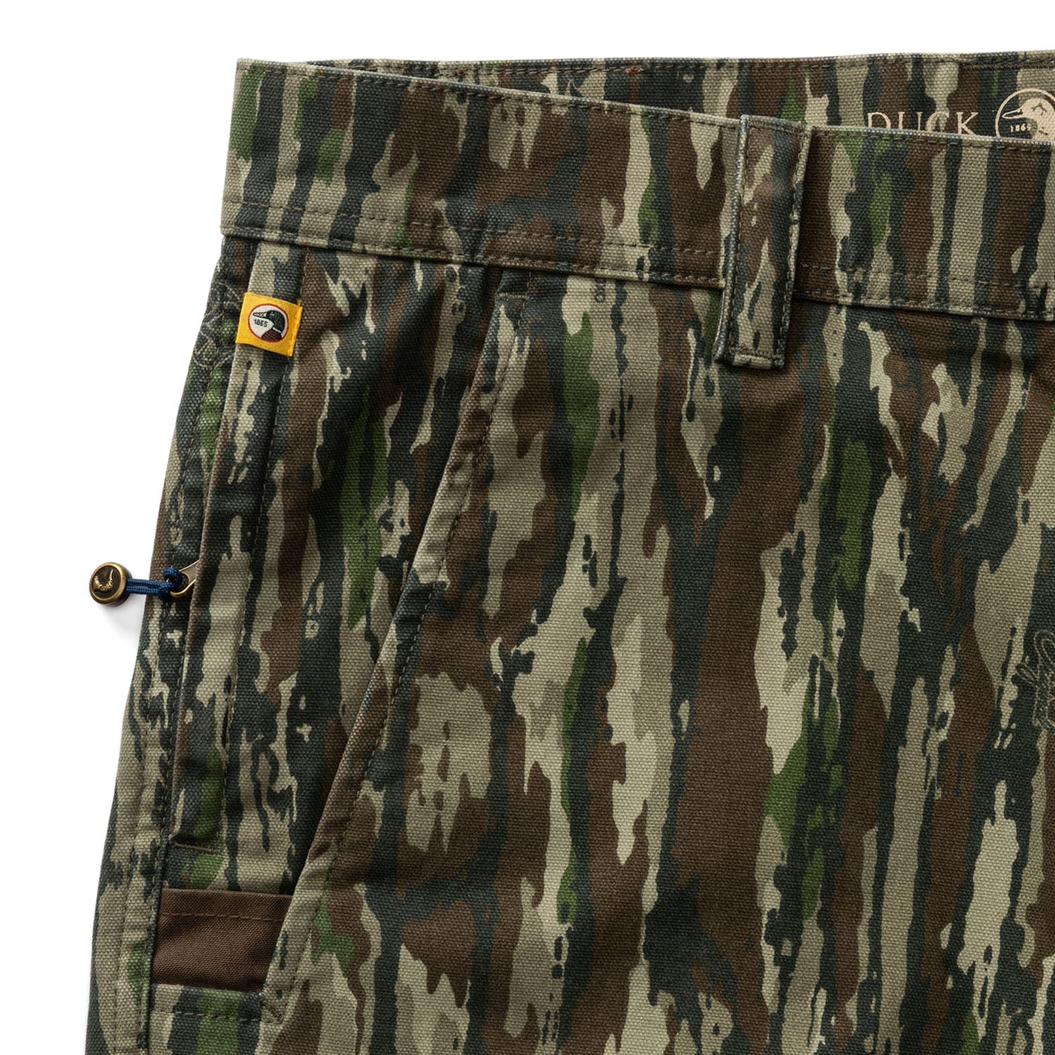 Duck Head Realtree Field Canvas Briar Pant - Original Camo