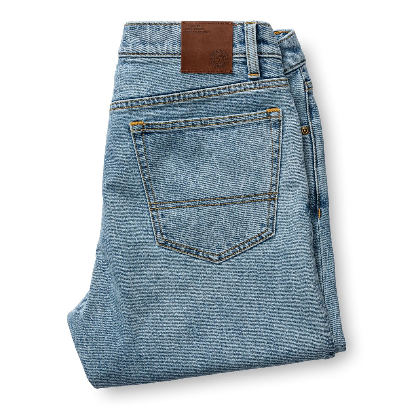 Duck Head Classic Straight Denim - Light Wash