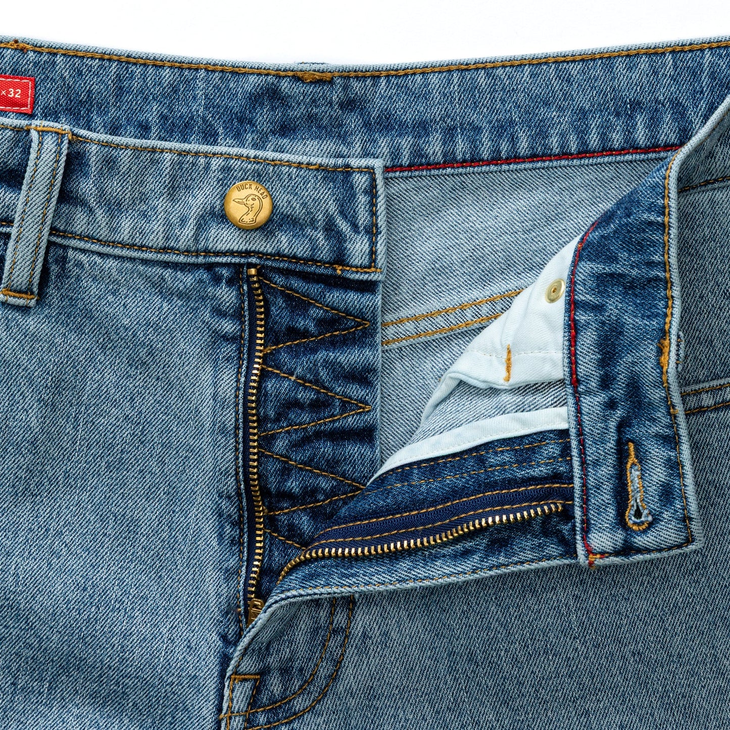 Duck Head Classic Straight Denim - Light Wash