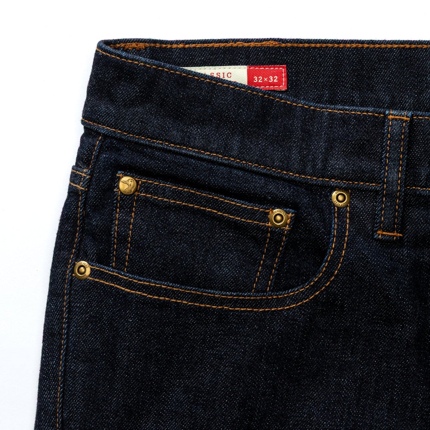 Duck Head Classic Straight Denim - Rinse Wash