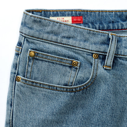Duck Head Slim Straight Denim - Light Wash