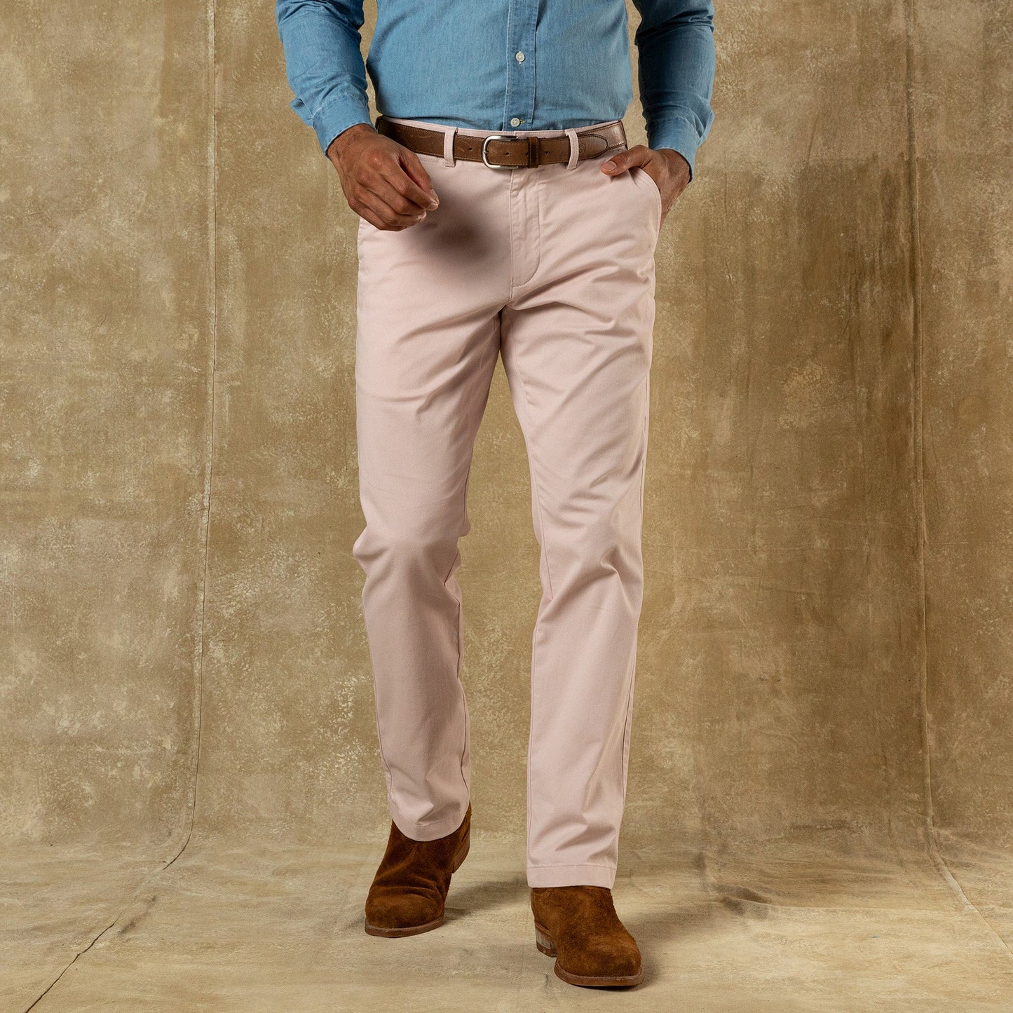 Duck Head Classic Fit Gold School Chino - Washed Pink