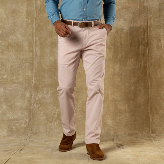 Duck Head Classic Fit Gold School Chino - Washed Pink