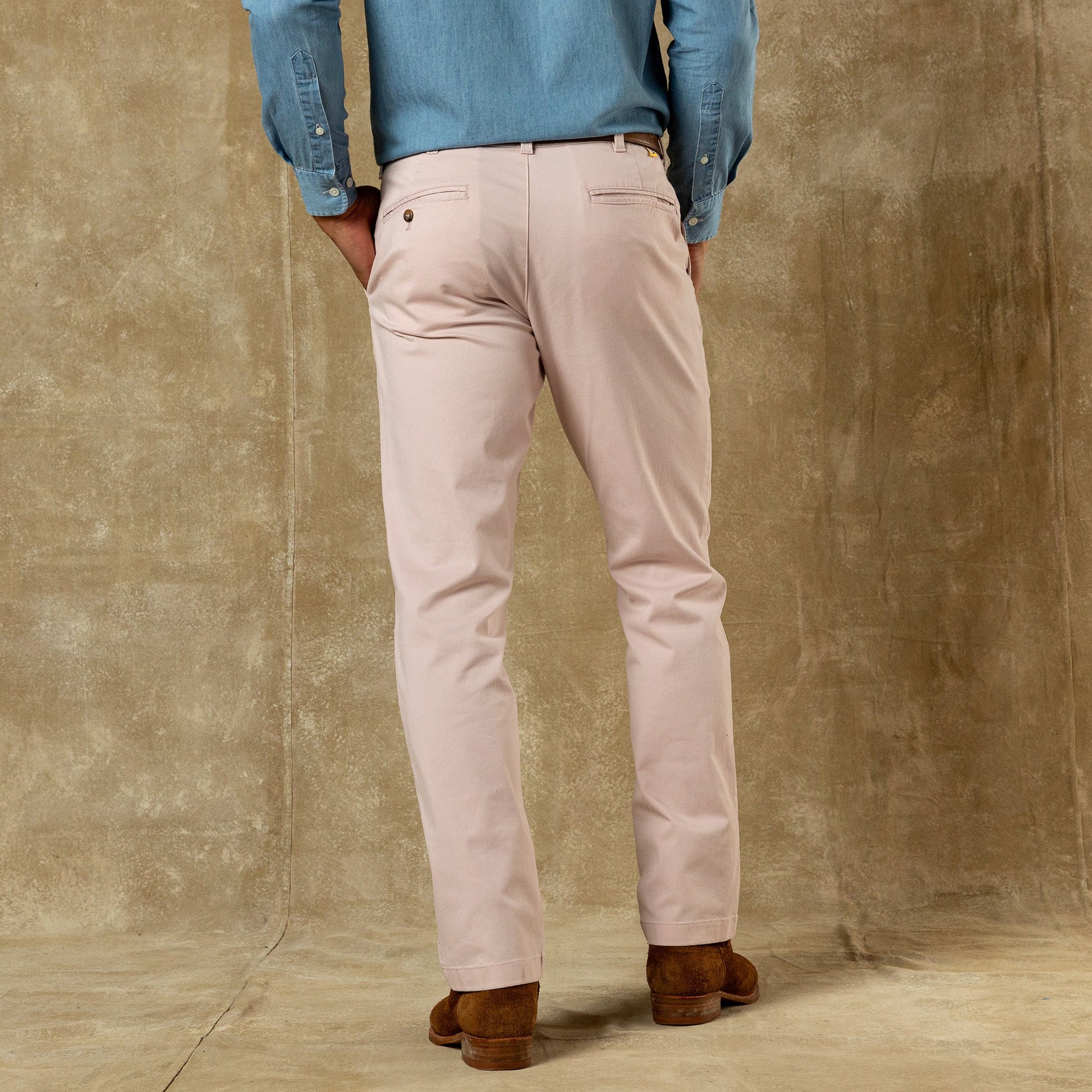 Duck Head Classic Fit Gold School Chino - Washed Pink