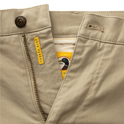 Duck Head Classic Fit Gold School Chino - Khaki
