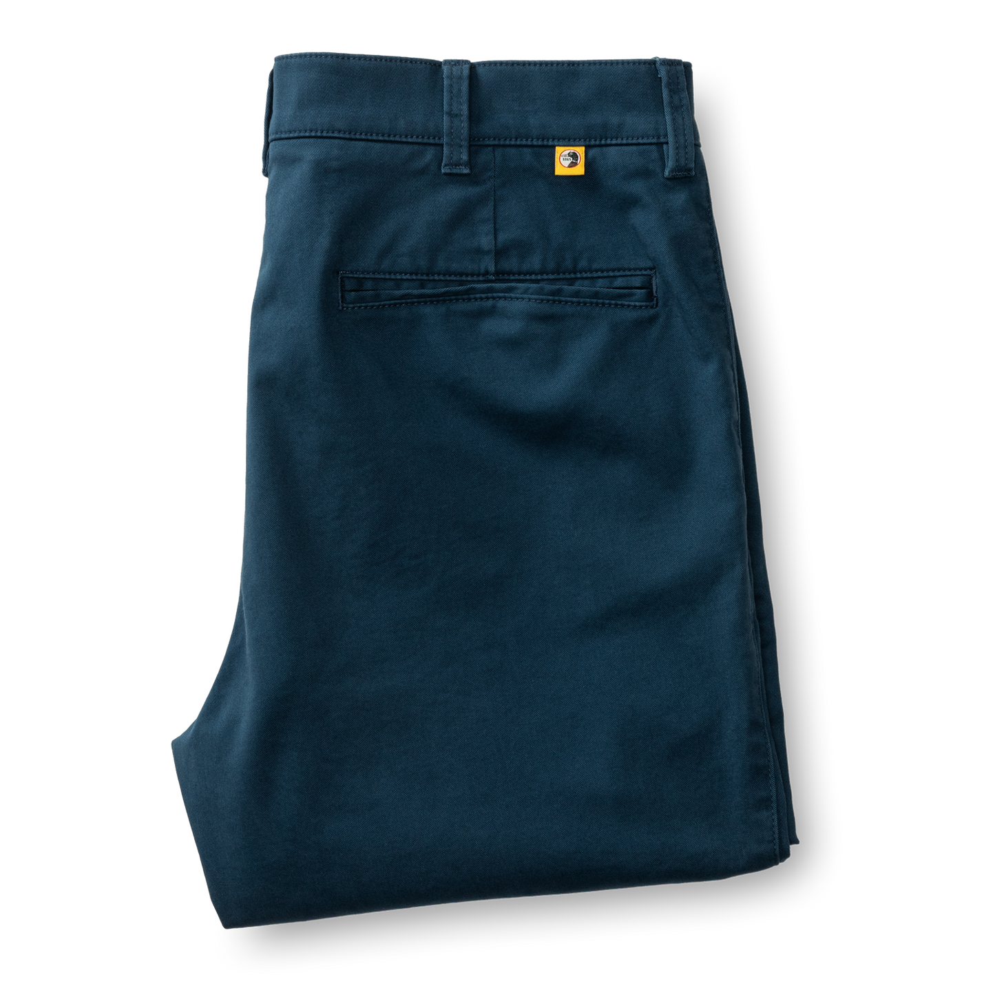 Duck Head Slim Fit Gold School Chino - Mallard Blue