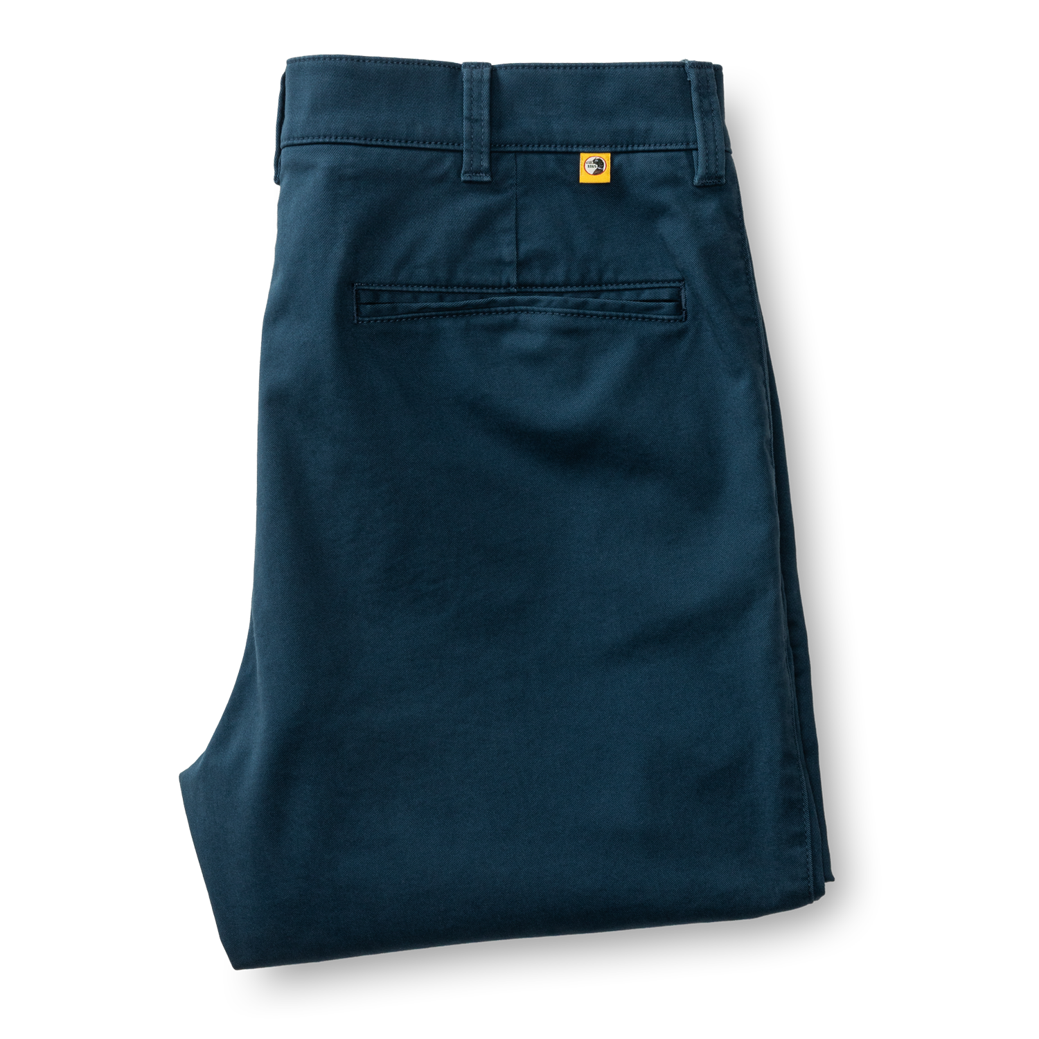 Duck Head Slim Fit Gold School Chino - Mallard Blue
