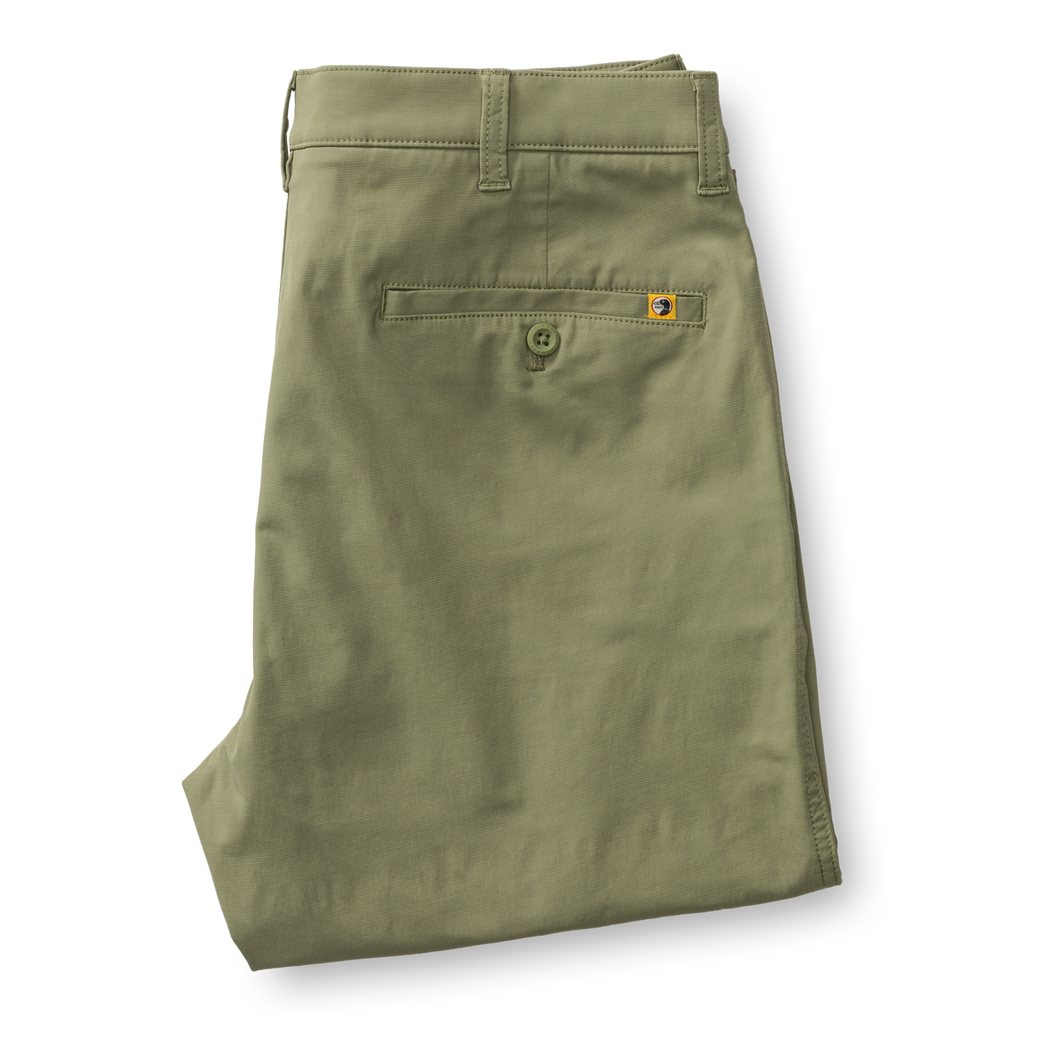 Duck Head Harbor Performance Chino - Oil Green