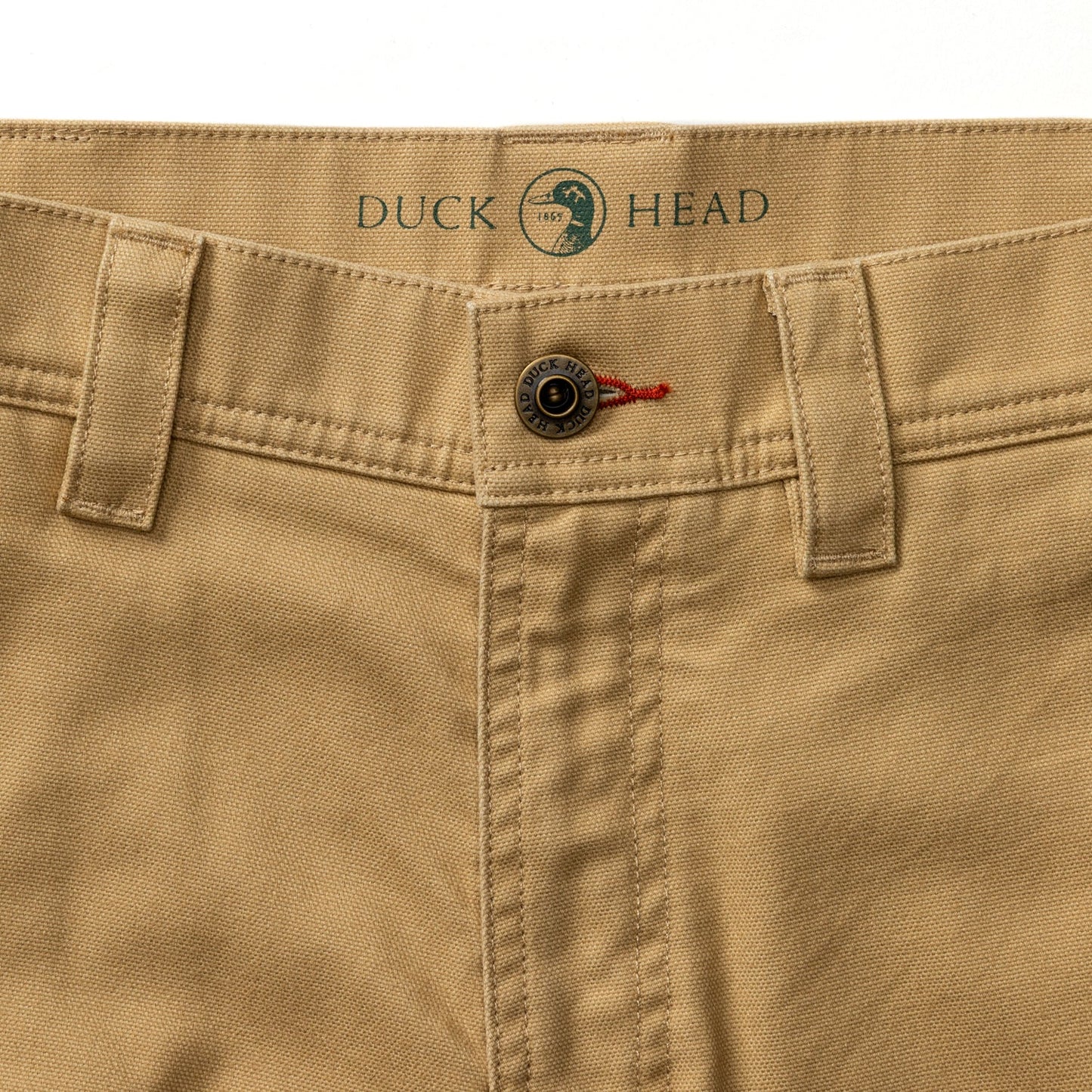 Duck Head Field Canvas Briar Pant - Original Khaki