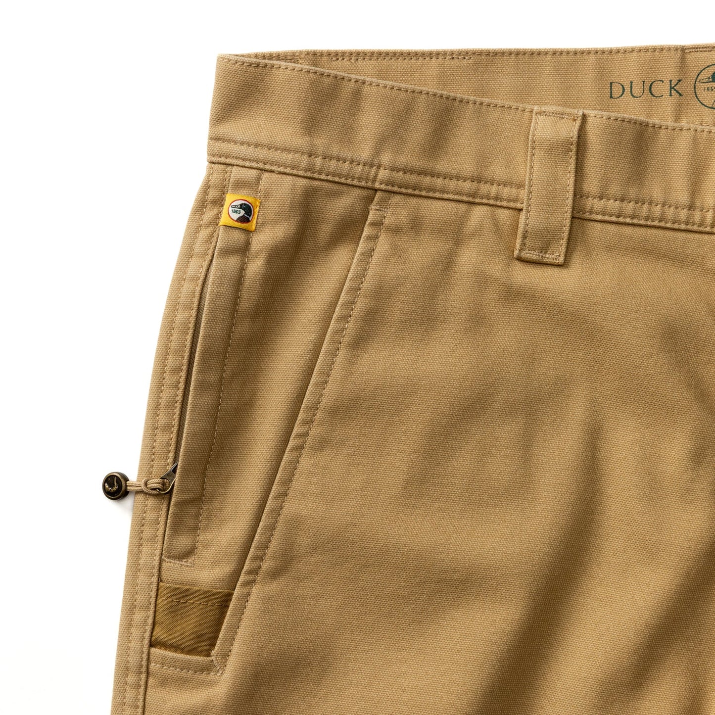 Duck Head Field Canvas Briar Pant - Original Khaki