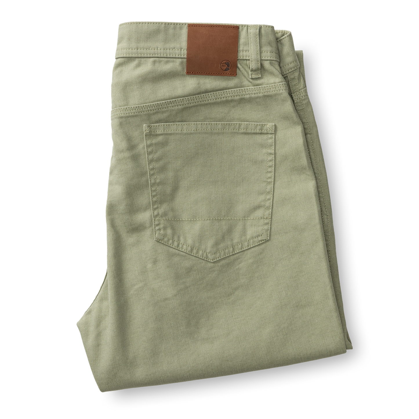 Duck Head Field Canvas Five-Pocket - Slate Green