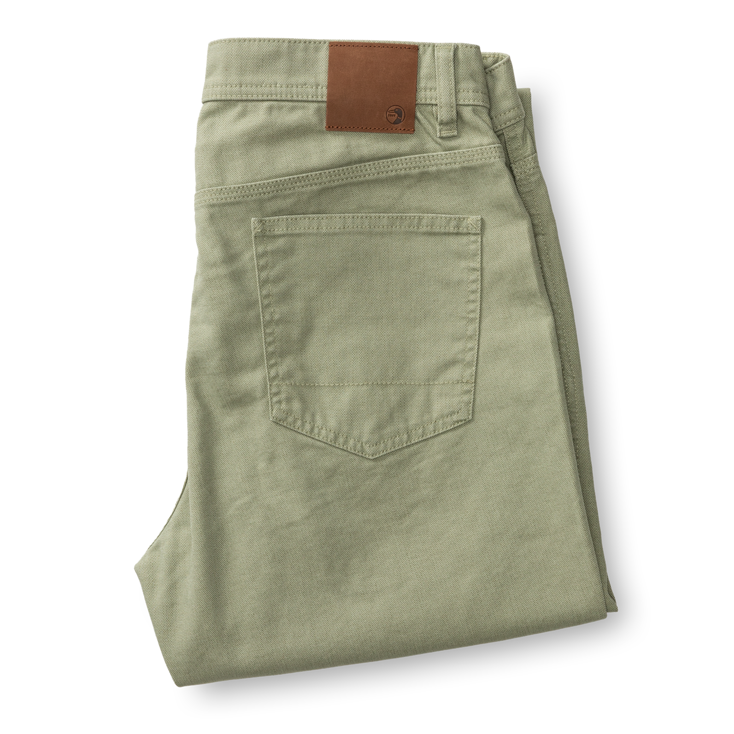 Duck Head Field Canvas Five-Pocket - Slate Green