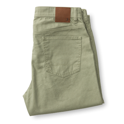 Duck Head Field Canvas Five-Pocket - Slate Green
