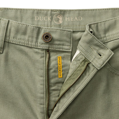 Duck Head Field Canvas Five-Pocket - Slate Green