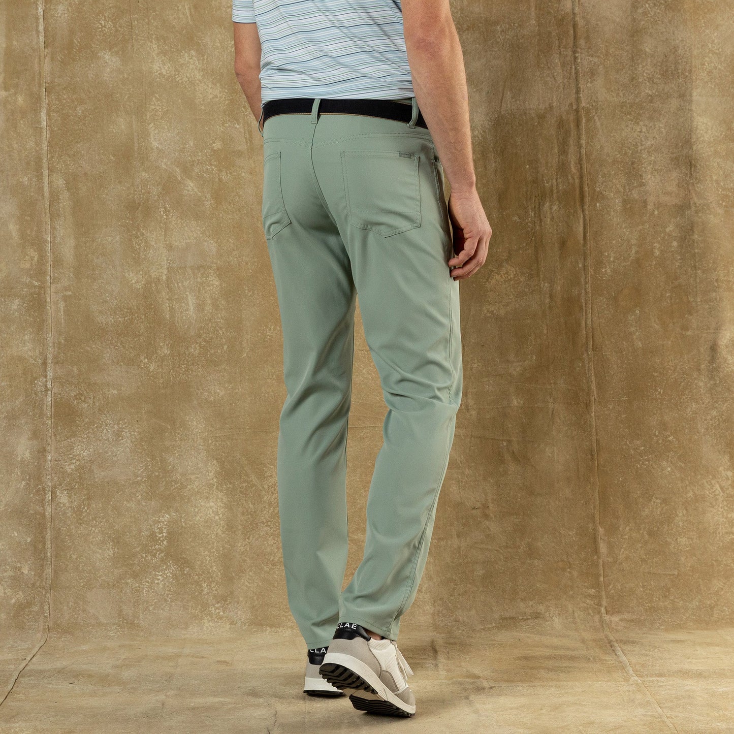 Duck Head Long Drive Performance Five-Pocket - Spring Olive
