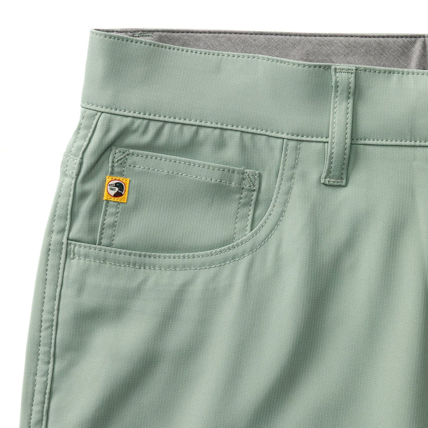 Duck Head Long Drive Performance Five-Pocket - Spring Olive