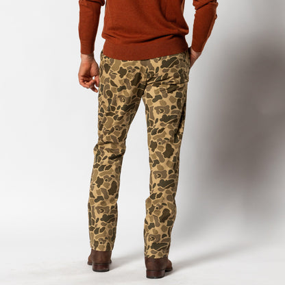Duck Head Classic Fit Gold School Chino - Original Khaki Camo
