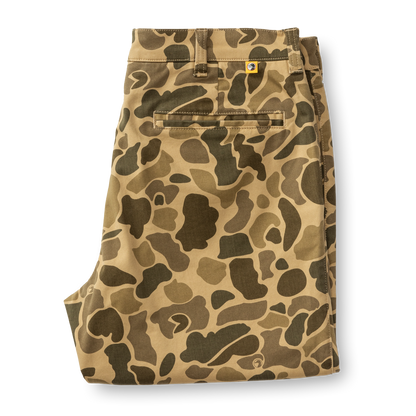 Duck Head Classic Fit Gold School Chino - Original Khaki Camo