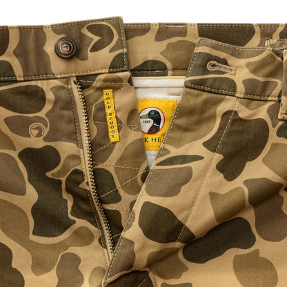 Duck Head Classic Fit Gold School Chino - Original Khaki Camo