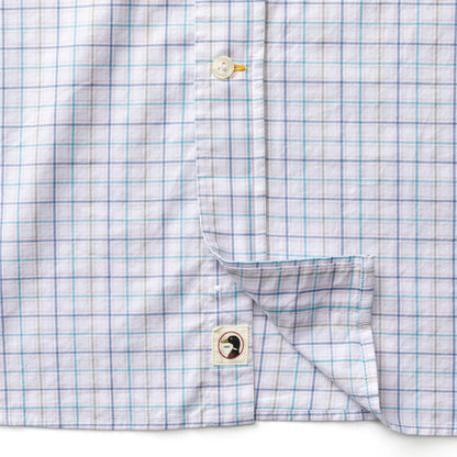 Duck Head Cotton Twill Sport Shirt - Ashland Plaid - Pale Pink