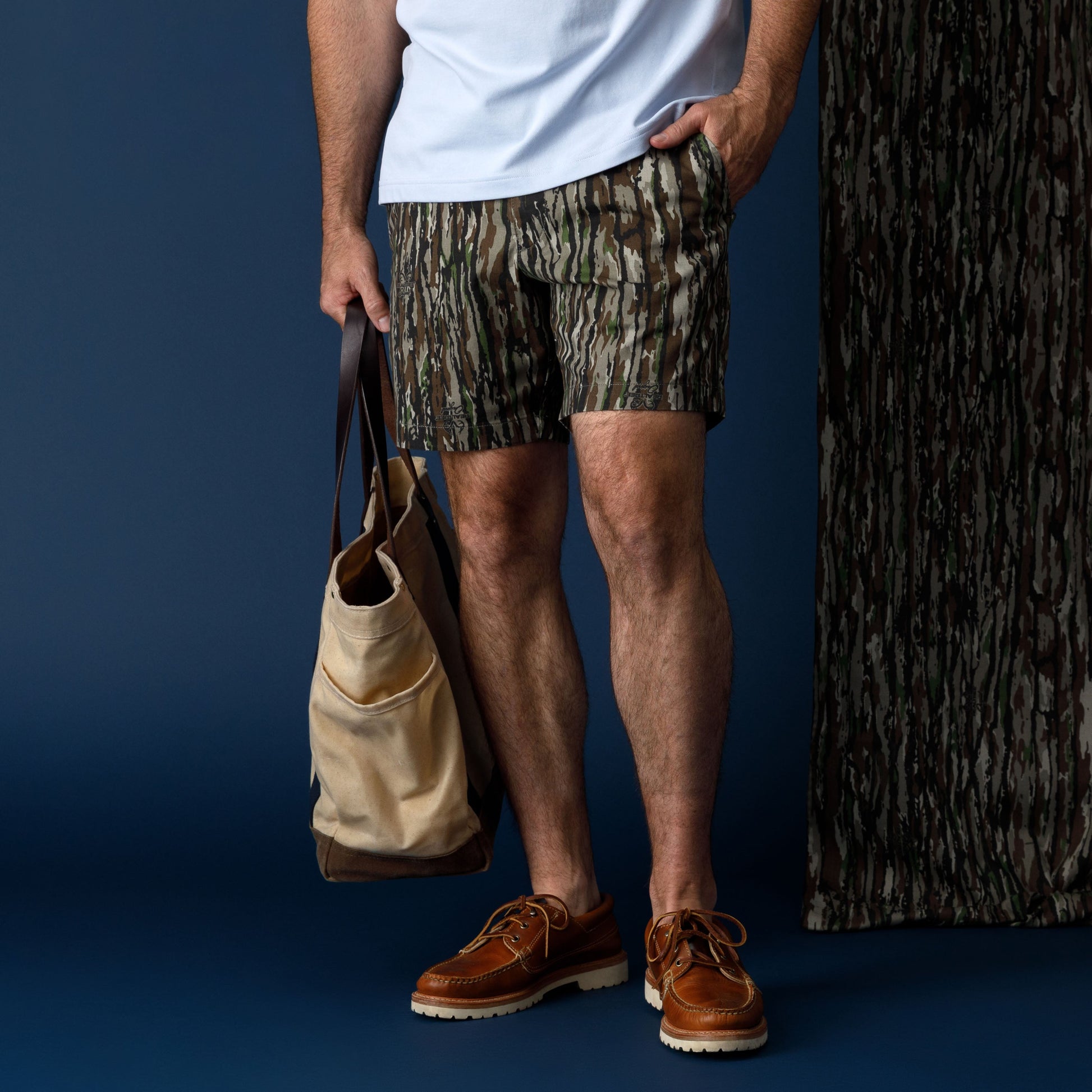 Duck Head Realtree 7" Gold School Chino Short - Original Camo