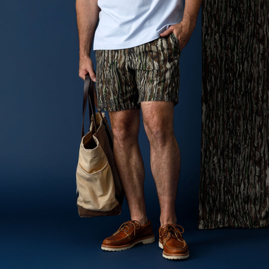Duck Head Realtree 7" Gold School Chino Short - Original Camo